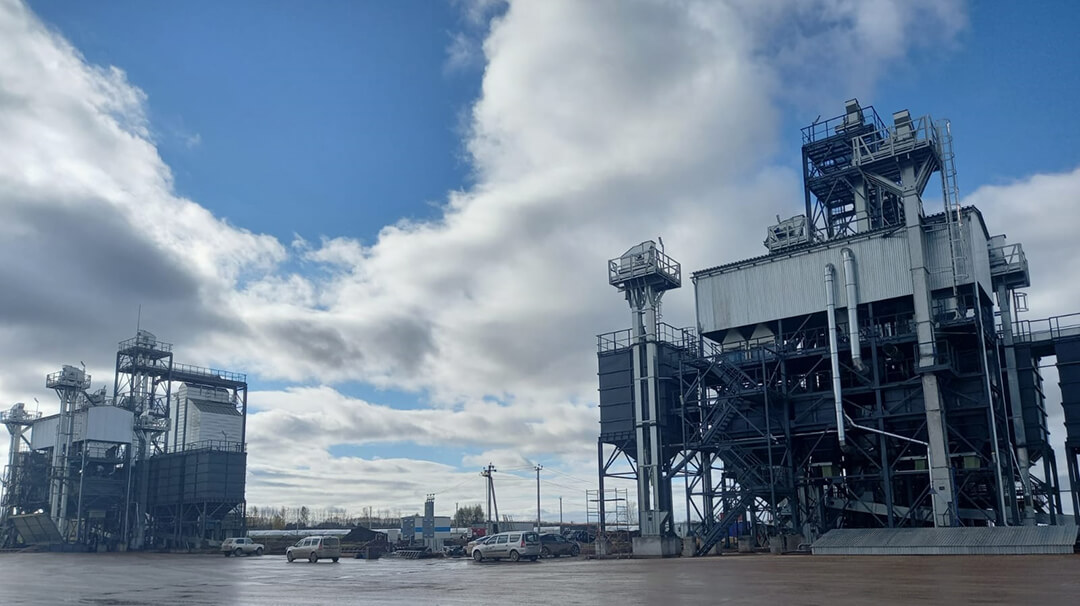 Două complexe puternice de uscare a cerealelor au fost construite pe locul noii companii agricole "Augusta" din Tatarstan.